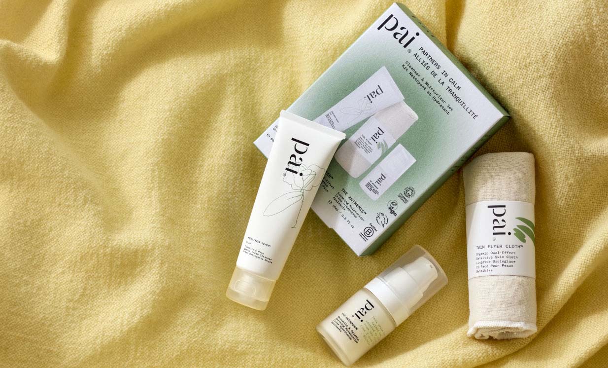 Calming skincare set