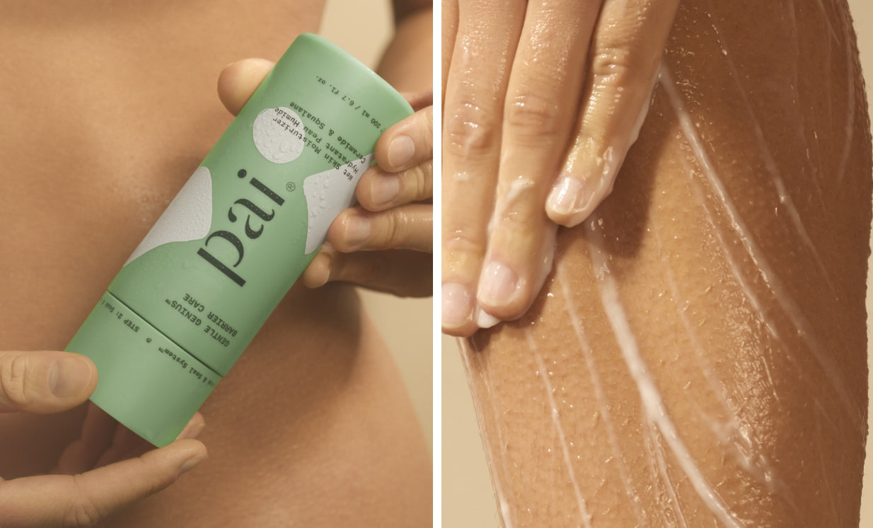 wet skin moisturiser